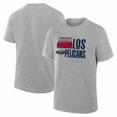 NBA - New Orleans Pelicans Noches Training T-Shirt - Gray