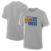 NBA - New York Knicks Noches Training T-Shirt - Gray