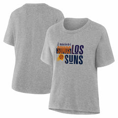NBA - Phoenix Suns Women's Noches Training T-Shirt - Gray