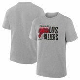 NBA - Portland Trail Blazers Noches Training T-Shirt - Gray