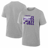NBA - Utah Jazz Noches Training T-Shirt - Gray