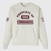 Washington Commanders OVO x NFL Unisex Fleece Sweatshirt Heather Gray - NFL