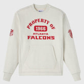 Atlanta Falcons OVO x NFL Unisex Fleece Sweatshirt Heather Gray - NFL