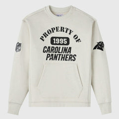 Carolina Panthers OVO x NFL Unisex Fleece Sweatshirt Heather Gray - NFL