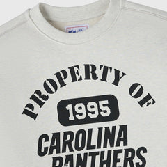 Carolina Panthers OVO x NFL Unisex Fleece Sweatshirt Heather Gray - NFL