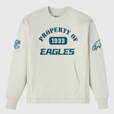 Philadelphia Eagles OVO x NFL Unisex Fleece Sweatshirt Heather Gray - NFL