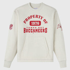 Tampa Bay Buccaneers OVO x NFL Unisex Fleece Sweatshirt Heather Gray - NFL