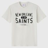 New Orleans Saints OVO x NFL Unisex T-Shirt Heather Gray - NFL