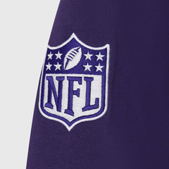 Baltimore Ravens OVO x NFL Unisex Full-Zip Waffle-Lined Hoodie Purple - NFL
