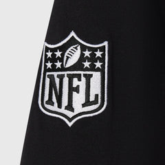 Pittsburgh Steelers OVO x NFL Unisex Full-Zip Waffle-Lined Hoodie Black - NFL