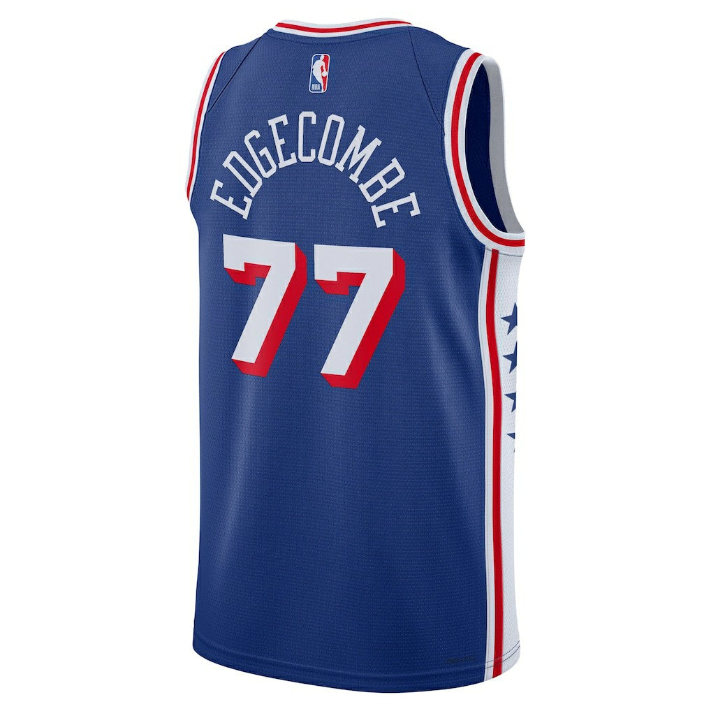 VJ Edgecombe Philadelphia 76ers Unisex Swingman Jersey - Icon Edition - Royal | NBA Jerseys