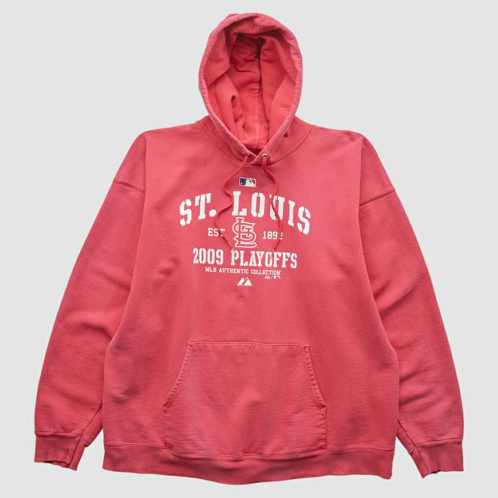 St. Louis Cardinals Majestic 2009 Hooded Pullover Sweatshirt On Sale