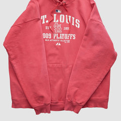 St. Louis Cardinals Majestic 2009 Hooded Pullover Sweatshirt On Sale
