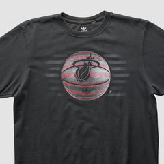 Adidas - Miami Heat 2010s T-shirt - Black Vintage