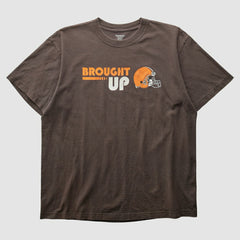 Cleveland Browns Reebok 2000s T-shirt Brown Vintage - Fanatics