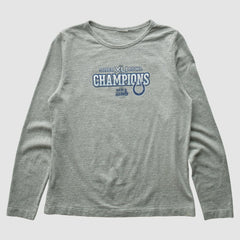 Indianapolis Colts 2007 Long Sleeve T-shirt Heather Gray Vintage - Fanatics