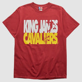 Vintage - Cleveland Cavaliers Majestic 2000s T-shirt - Maroon Vintage