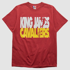 Vintage - Cleveland Cavaliers Majestic 2000s T-shirt - Maroon Vintage