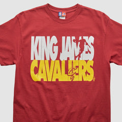 Vintage - Cleveland Cavaliers Majestic 2000s T-shirt - Maroon Vintage