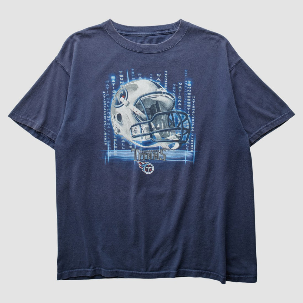 Tennessee Titans 2000s T-shirt Navy Vintage - Fanatics