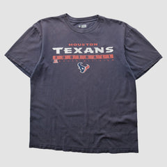 Houston Texans 2010s T-shirt Navy Vintage - Fanatics