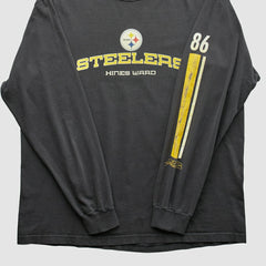Pittsburgh Steelers NFL 2000s Long Sleeve T-shirt Black Vintage - Fanatics