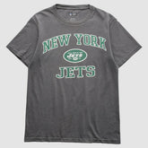 New York Jets NFL 2010s T-shirt Dark Heather Gray Vintage - Fanatics