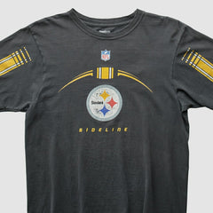 Pittsburgh Steelers Reebok 2000s T-shirt Charcoal Vintage - Fanatics