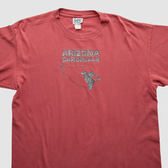 Arizona Cardinals Lee Apparel 2000s T-shirt Red Vintage - Fanatics
