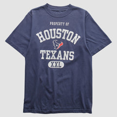 Houston Texans 2000s T-shirt Navy Vintage - Fanatics