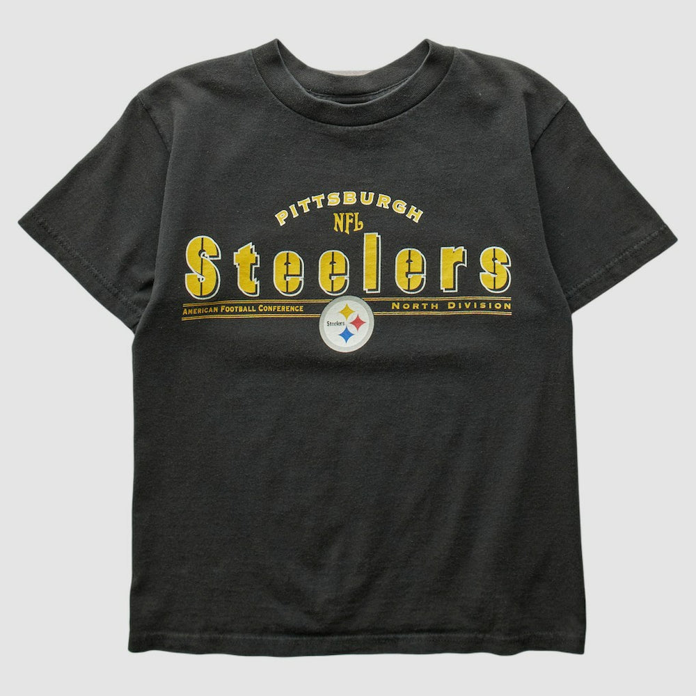 Pittsburgh Steelers 2000s T-shirt Black Vintage - Fanatics