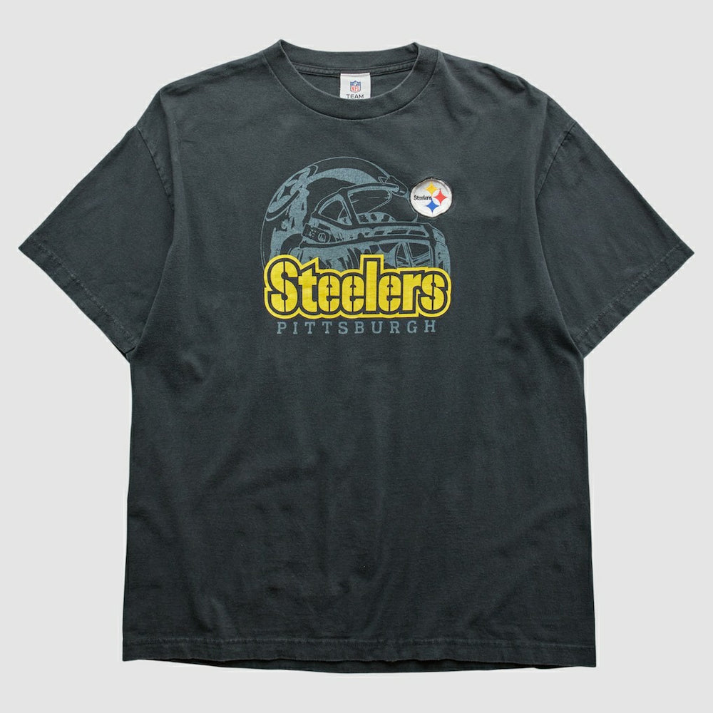 Pittsburgh Steelers NFL 2010s T-shirt Black Vintage - Fanatics
