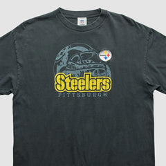 Pittsburgh Steelers NFL 2010s T-shirt Black Vintage - Fanatics
