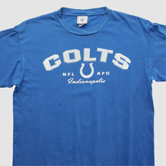 Indianapolis Colts NFL 2000s Long Sleeve T-shirt Blue Vintage - Fanatics