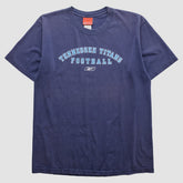 Tennessee Titans Reebok 2000s T-shirt Navy Vintage - Fanatics