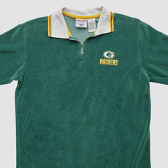 Green Bay Packers Game Day Clothing 90s 1/4 Zip Sweatshirt Green Vintage - Fanatics