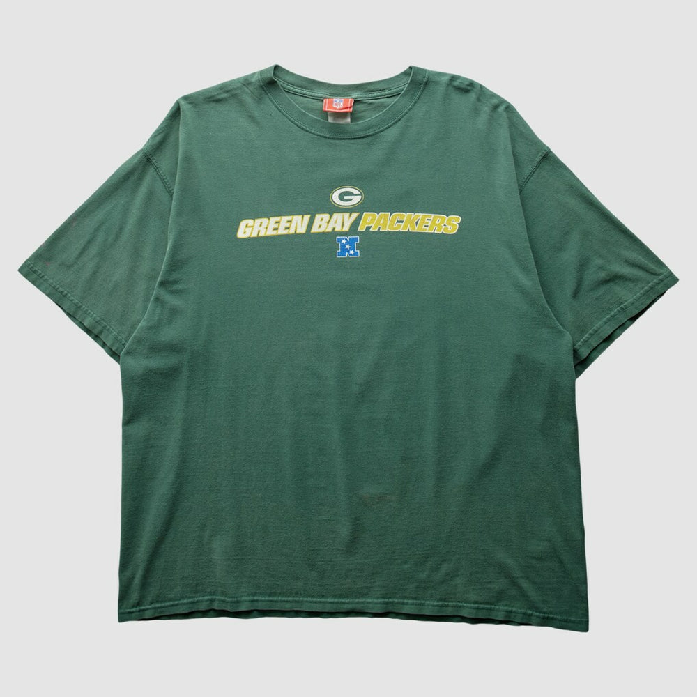 Green Bay Packers NFL 2000s T-shirt Green Vintage - Fanatics