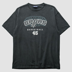Vintage - San Antonio Spurs Jansport 2010s T-shirt - Black Vintage