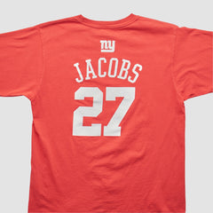 New York Giants Reebok 2010s T-shirt Red Vintage - Fanatics