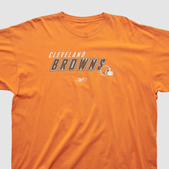 Cleveland Browns Reebok 2000s T-shirt Orange Vintage - Fanatics