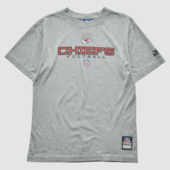 Kansas City Chiefs Reebok 2000s T-shirt Heather Gray Vintage - Fanatics