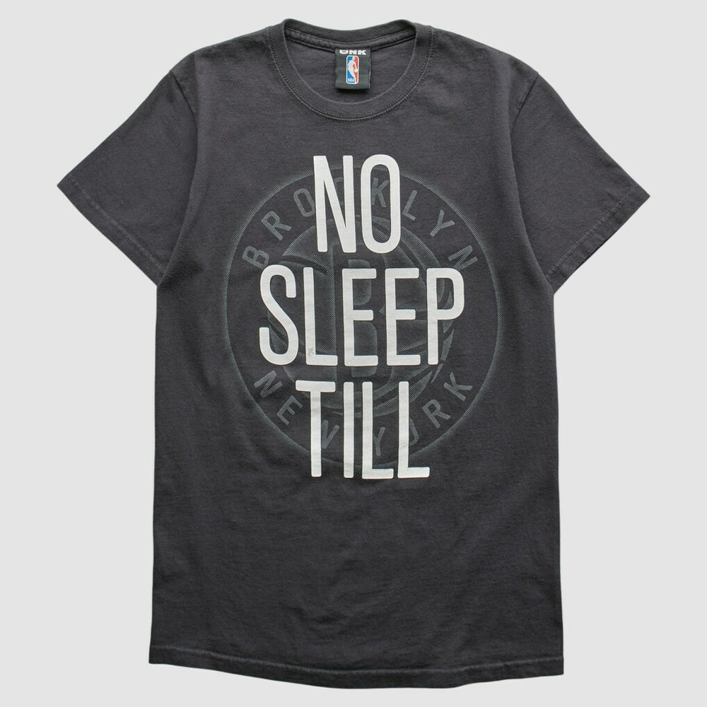Vintage - Brooklyn Nets UNK 2012 T-shirt - Charcoal Vintage