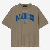 NBA - Dallas Mavericks Fear of God Unisex 90s T-Shirt - Heather Gray