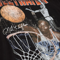 Mitchell & Ness - Nathaniel Clifton New York Knicks 75th Anniversary Pioneers Player T-Shirt - Black