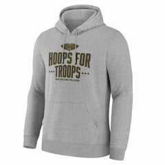 NBA - New Orleans Pelicans Hoops For Troops Hoodie - Gray