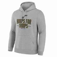 NBA - Utah Jazz Hoops For Troops Hoodie - Gray