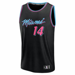 Fanatics - Tyler Herro Miami Heat 2025/26 City Edition Fast Break Jersey - Black