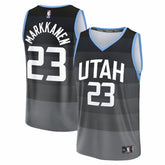 Fanatics - Lauri Markkanen Utah Jazz Youth 2025/26 City Edition Fastbreak Jersey - Black