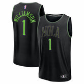 Fanatics - Zion Williamson New Orleans Pelicans Youth 2025/26 City Edition Fastbreak Jersey - Black