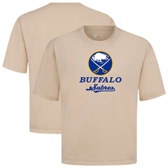 Buffalo Sabres - Levelwear Team Surge Luxe Signature Knit T-Shirt Khaki